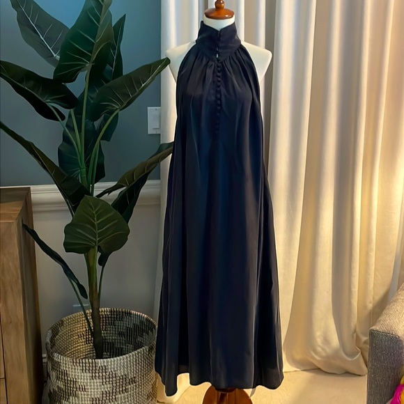 Zimmermann Silk Button Detail Long Flowy Dress - Picture 2 of 10